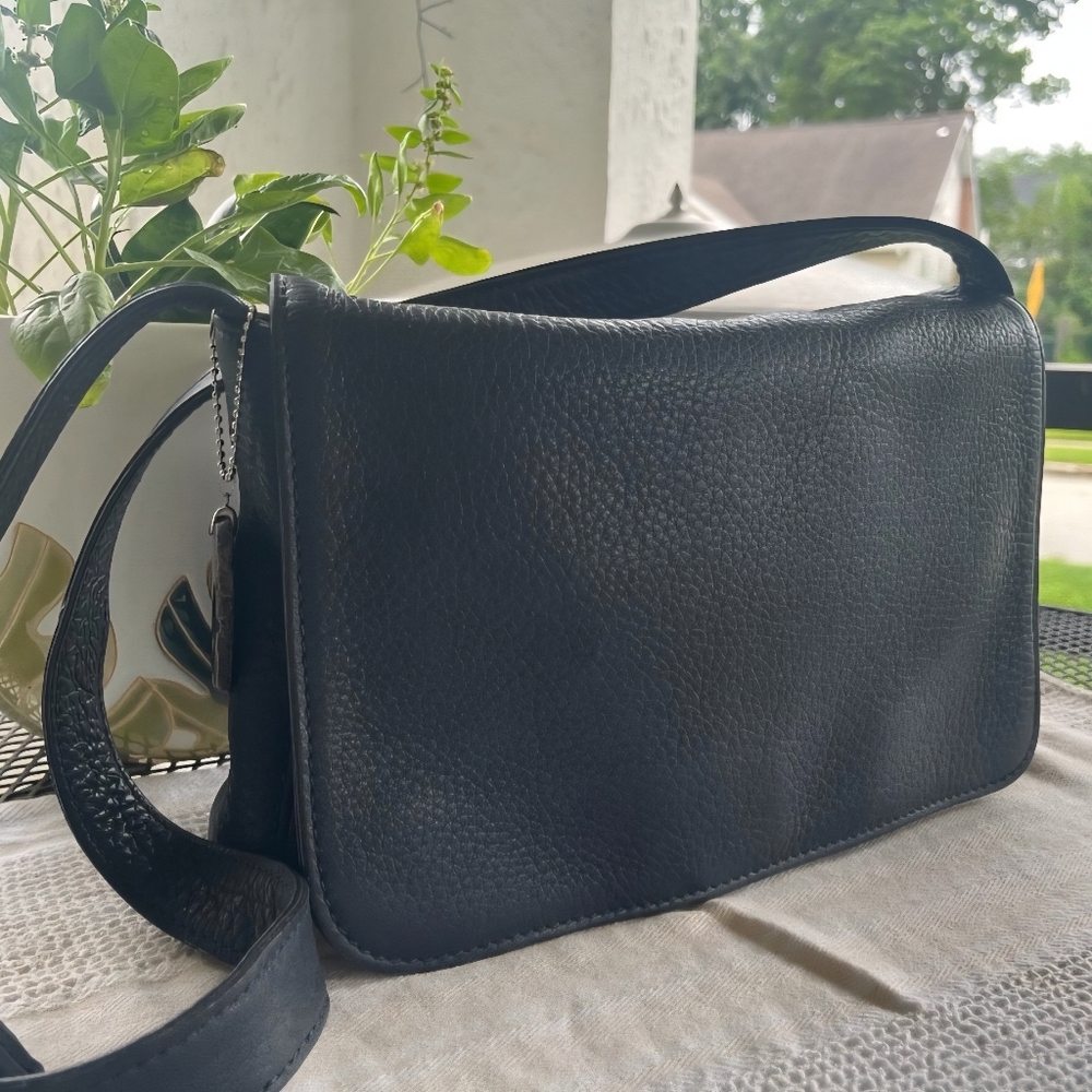 Coach Navy Sonoma Crossbody bag Style 4928
